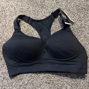 NWT Victoria Secret Black Racerback Sports Bra - Unbranded